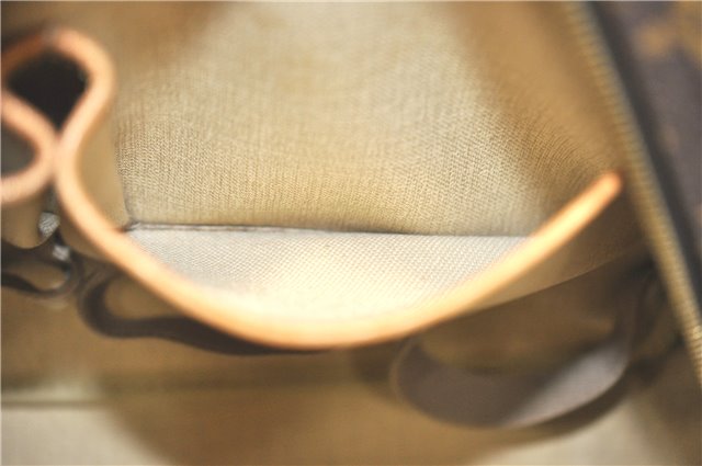 Authentic Louis Vuitton Monogram Deauville Hand Bag M47270 LV J1790