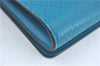 Auth GUCCI Diamante Clutch Hand Bag Document Case PVC Leather 354232 Blue J1791