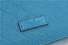 Auth GUCCI Diamante Clutch Hand Bag Document Case PVC Leather 354232 Blue J1791