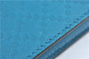 Auth GUCCI Diamante Clutch Hand Bag Document Case PVC Leather 354232 Blue J1791