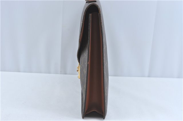 Auth Louis Vuitton Monogram Porte Documents Bandouliere M53338 Briefcase J1792