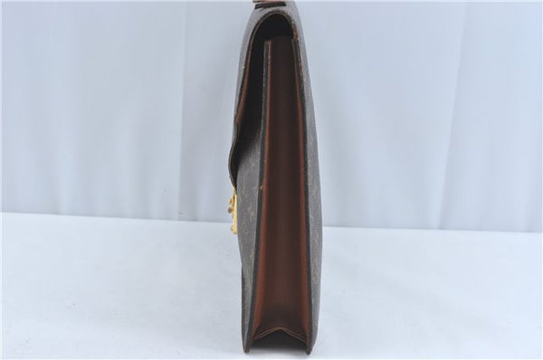 Auth Louis Vuitton Monogram Porte Documents Bandouliere M53338 Briefcase J1792