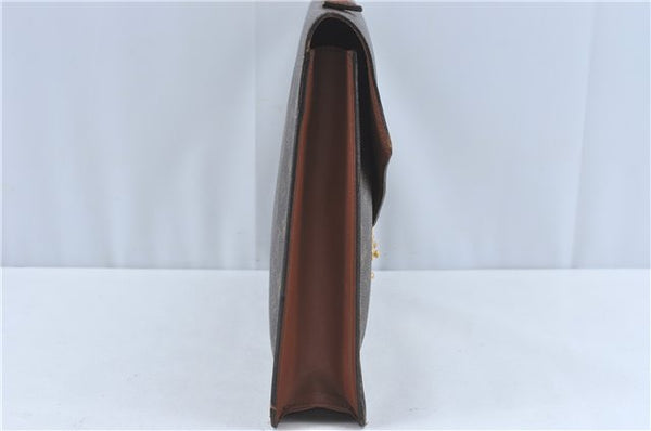 Auth Louis Vuitton Monogram Porte Documents Bandouliere M53338 Briefcase J1792