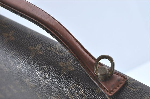 Auth Louis Vuitton Monogram Porte Documents Bandouliere M53338 Briefcase J1792