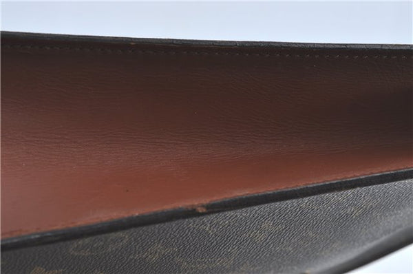 Auth Louis Vuitton Monogram Porte Documents Bandouliere M53338 Briefcase J1792