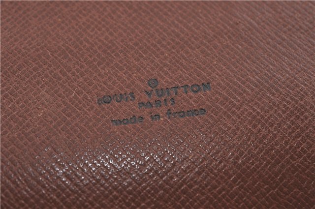 Auth Louis Vuitton Monogram Porte Documents Bandouliere M53338 Briefcase J1792
