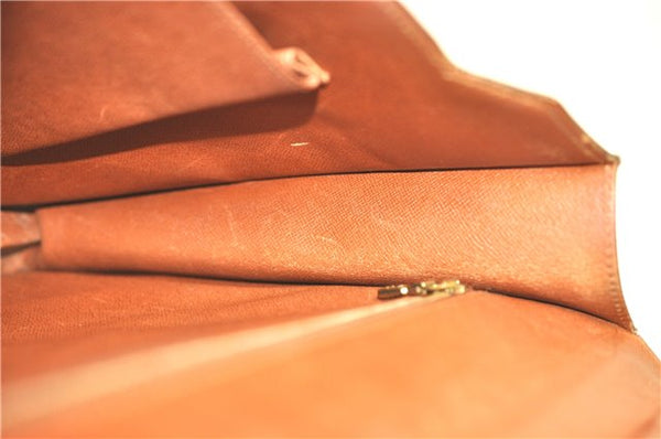 Auth Louis Vuitton Monogram Porte Documents Bandouliere M53338 Briefcase J1792