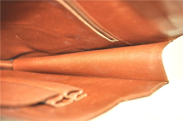 Auth Louis Vuitton Monogram Porte Documents Bandouliere M53338 Briefcase J1792