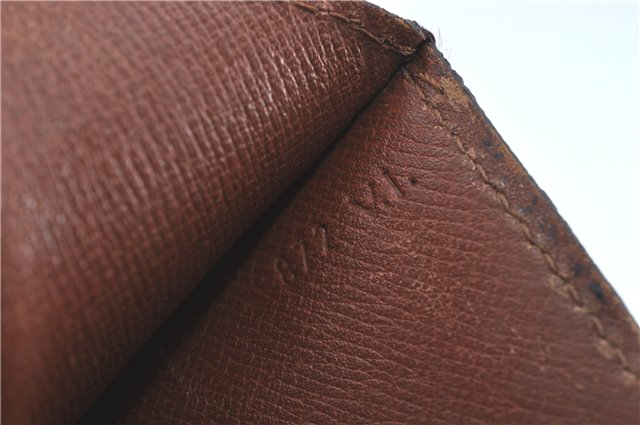 Auth Louis Vuitton Monogram Porte Documents Bandouliere M53338 Briefcase J1792