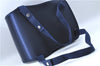 Auth HERMES Sherpa Backpack to the Stars Exhibition 2000 Limited Navy Blue J1797