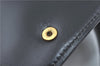 Authentic FENDI 2Way Shoulder Hand Bag Purse Leather Black J1798