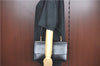 Authentic FENDI 2Way Shoulder Hand Bag Purse Leather Black J1798