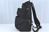 Authentic PRADA Nylon Tessuto Leather Backpack 2VZ025 Black J1802