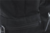 Authentic PRADA Nylon Tessuto Leather Backpack 2VZ025 Black J1802