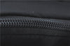 Authentic PRADA Nylon Tessuto Leather Backpack 2VZ025 Black J1802