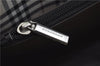 Authentic BURBERRY Vintage Leather Shoulder Hand Bag Purse Black J1803