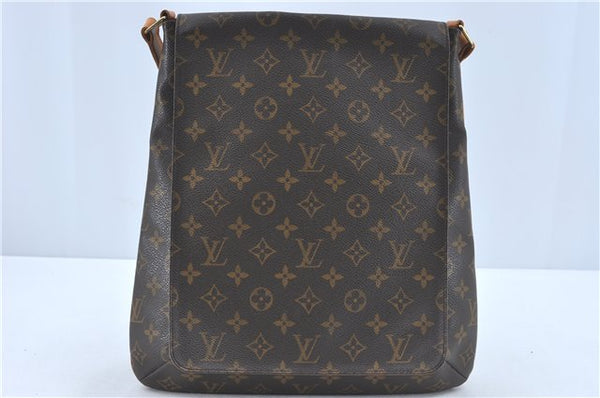 Authentic Louis Vuitton Monogram Musette Shoulder Cross Body Bag M51256 LV J1804