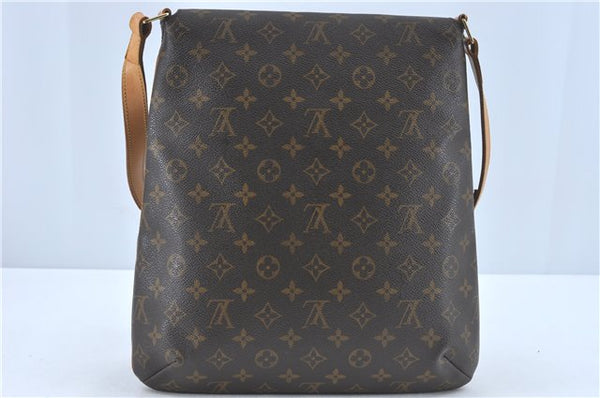 Authentic Louis Vuitton Monogram Musette Shoulder Cross Body Bag M51256 LV J1804