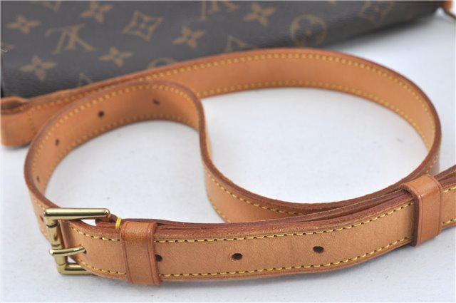 Authentic Louis Vuitton Monogram Musette Shoulder Cross Body Bag M51256 LV J1804