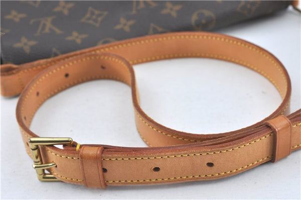 Authentic Louis Vuitton Monogram Musette Shoulder Cross Body Bag M51256 LV J1804