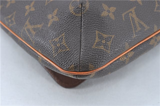 Authentic Louis Vuitton Monogram Musette Shoulder Cross Body Bag M51256 LV J1804