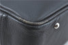 Authentic BURBERRY Vintage Shoulder Tote Bag Leather Black J1805