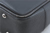Authentic BURBERRY Vintage Shoulder Tote Bag Leather Black J1805