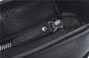 Authentic BURBERRY Vintage Shoulder Tote Bag Leather Black J1805