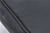 Authentic BURBERRY Vintage Shoulder Tote Bag Leather Black J1805