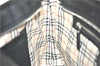Authentic BURBERRY Vintage Shoulder Tote Bag Leather Black J1805