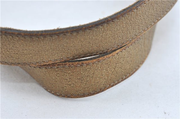 Authentic GUCCI Abbey Shoulder Tote Bag GG Canvas Leather 130736 Beige J1808