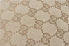 Authentic GUCCI Abbey Shoulder Tote Bag GG Canvas Leather 130736 Beige J1808