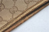Authentic GUCCI Abbey Shoulder Tote Bag GG Canvas Leather 130736 Beige J1808
