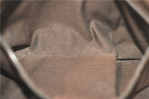 Authentic GUCCI Abbey Shoulder Tote Bag GG Canvas Leather 130736 Beige J1808