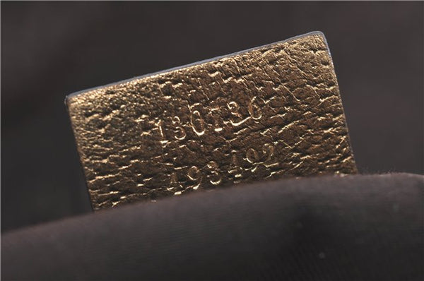 Authentic GUCCI Abbey Shoulder Tote Bag GG Canvas Leather 130736 Beige J1808