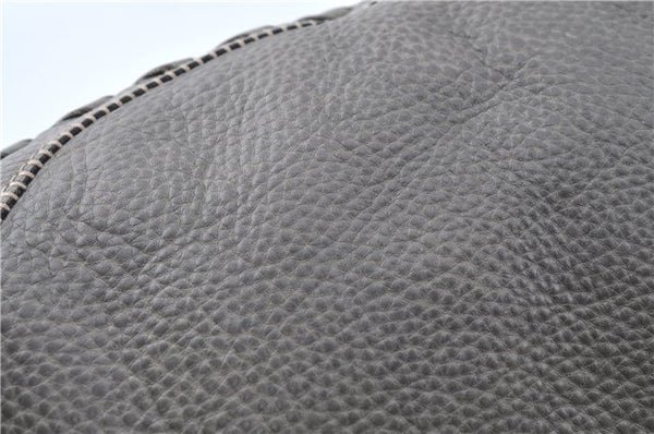 Authentic GUCCI Shoulder Tote Bag Purse Leather 218782 Gray J1810