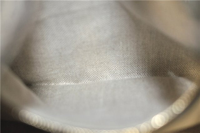 Authentic GUCCI Shoulder Tote Bag Purse Leather 218782 Gray J1810