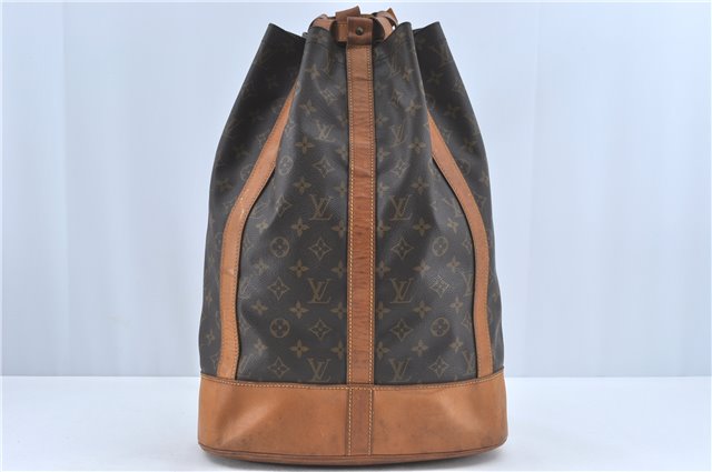 Authentic Louis Vuitton Monogram Randonnee GM Shoulder Bag M42244 LV J1812