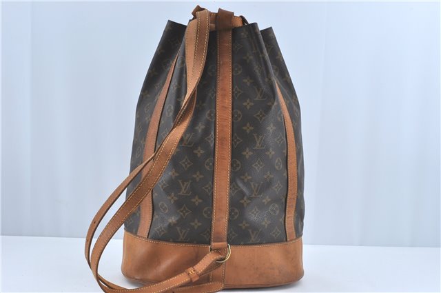 Authentic Louis Vuitton Monogram Randonnee GM Shoulder Bag M42244 LV J1812