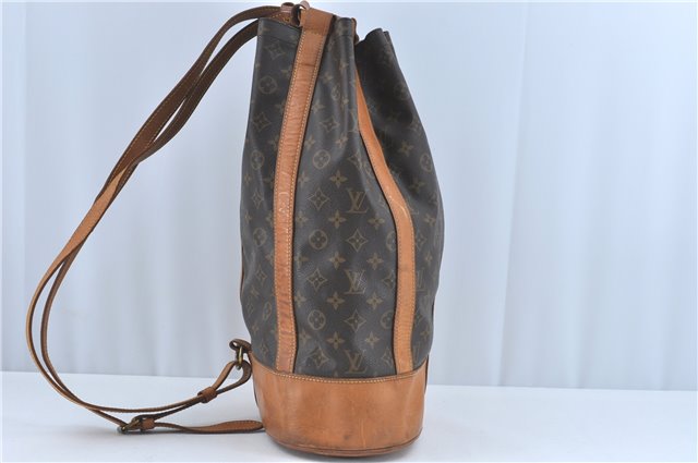Authentic Louis Vuitton Monogram Randonnee GM Shoulder Bag M42244 LV J1812