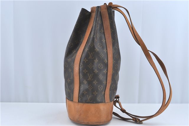Authentic Louis Vuitton Monogram Randonnee GM Shoulder Bag M42244 LV J1812