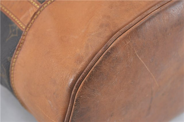 Authentic Louis Vuitton Monogram Randonnee GM Shoulder Bag M42244 LV J1812