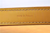 Authentic Louis Vuitton Epi Petit Noe Shoulder Bag Yellow M44109 LV J1813