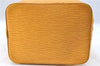 Authentic Louis Vuitton Epi Petit Noe Shoulder Bag Yellow M44109 LV J1813