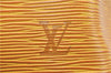 Authentic Louis Vuitton Epi Petit Noe Shoulder Bag Yellow M44109 LV J1813