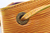 Authentic Louis Vuitton Epi Petit Noe Shoulder Bag Yellow M44109 LV J1813