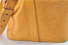 Authentic Louis Vuitton Epi Petit Noe Shoulder Bag Yellow M44109 LV J1813