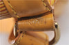 Authentic Louis Vuitton Epi Petit Noe Shoulder Bag Yellow M44109 LV J1813