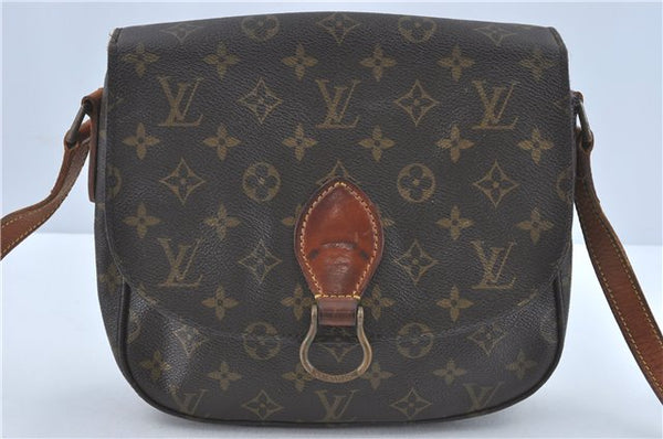 Auth Louis Vuitton Monogram Saint Cloud GM Shoulder Cross Bag M51242 LV J1815