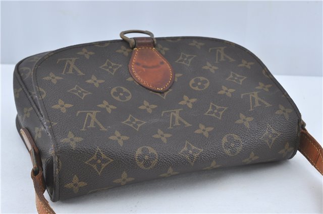 Auth Louis Vuitton Monogram Saint Cloud GM Shoulder Cross Bag M51242 LV J1815